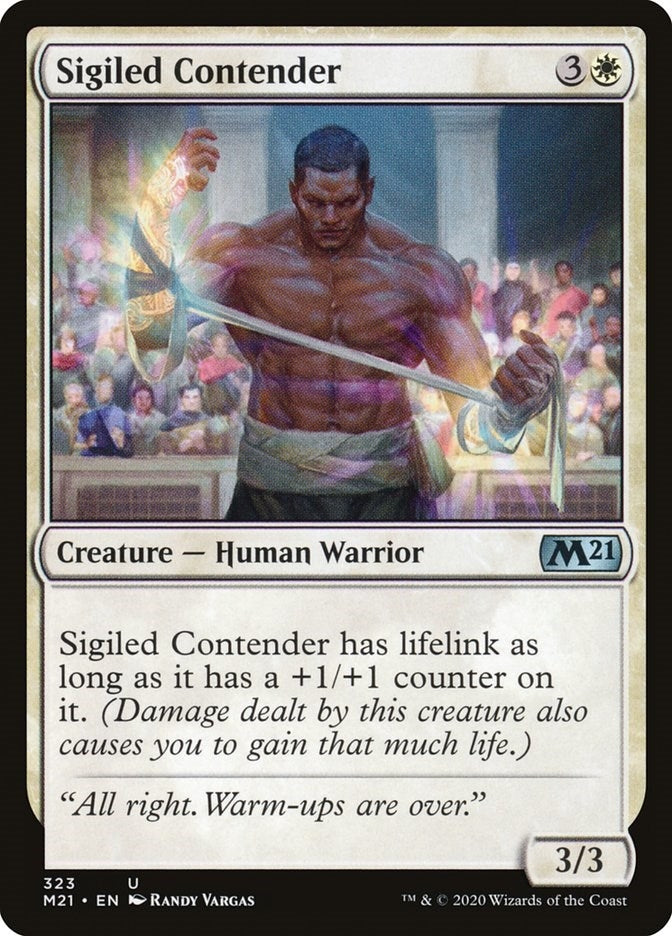 Image for Sigiled Contender (323) [Core Set 2021] - Magic: The Gathering