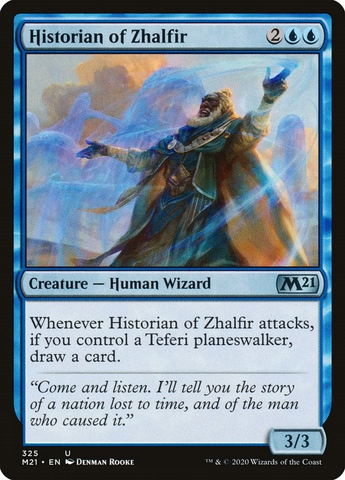 Image for Historian of Zhalfir (325) [Core Set 2021] - Magic: The Gathering