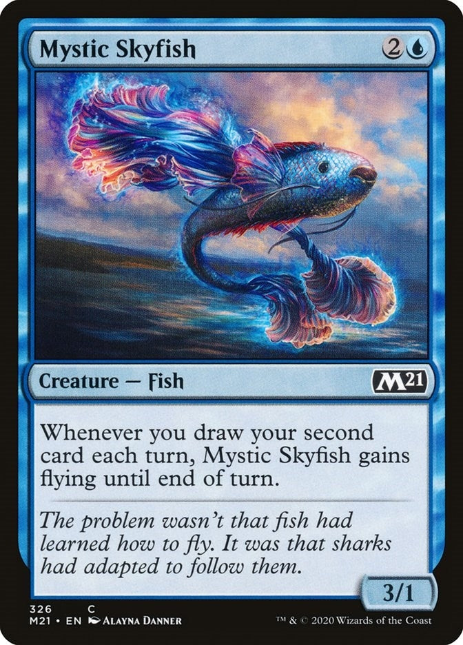 Image for Mystic Skyfish (326) [Core Set 2021] - Magic: The Gathering