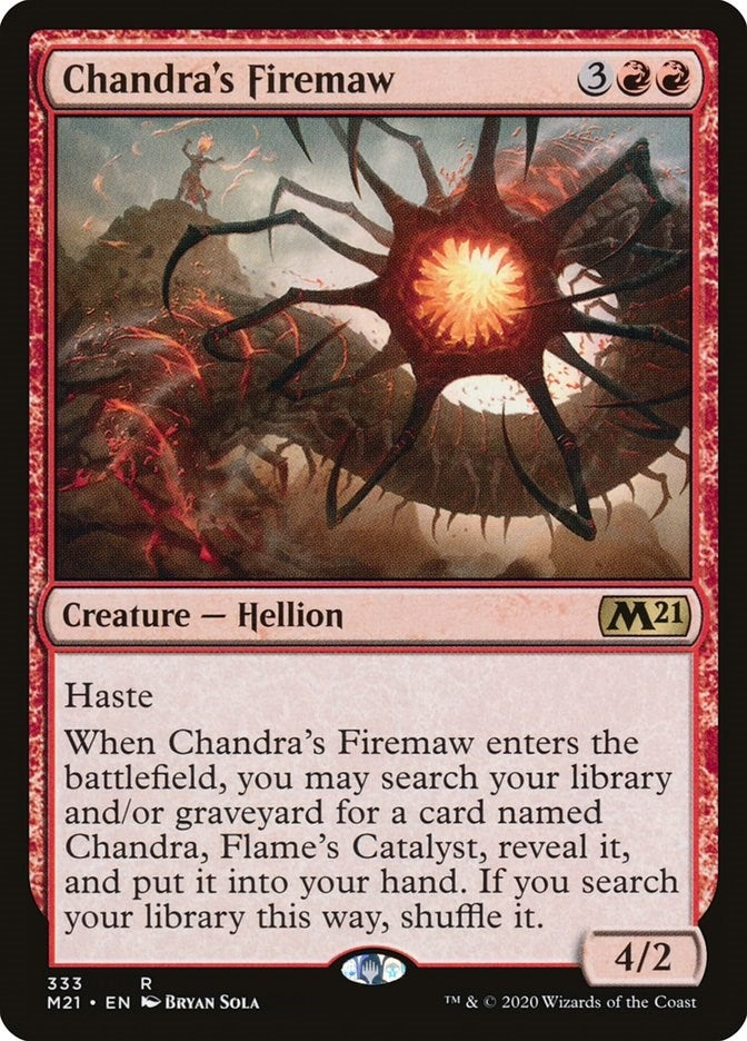 Image for Chandra's Firemaw (333) [Core Set 2021] - Magic: The Gathering