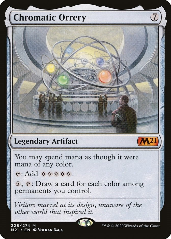 Image for Chromatic Orrery (228) [Core Set 2021] - Magic: The Gathering