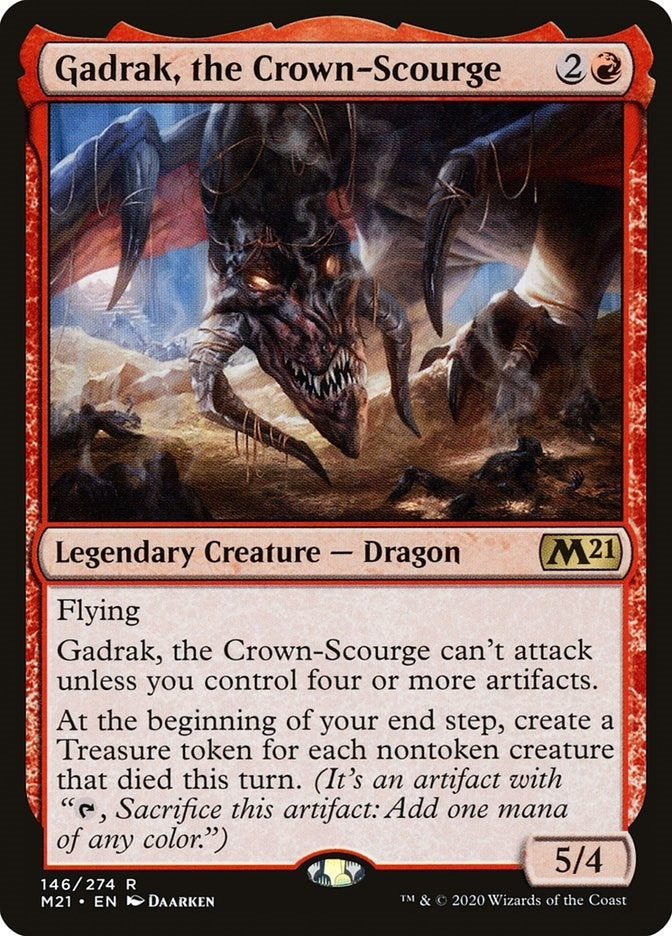 Image for Gadrak, the Crown-Scourge (146) [Core Set 2021] - Magic: The Gathering