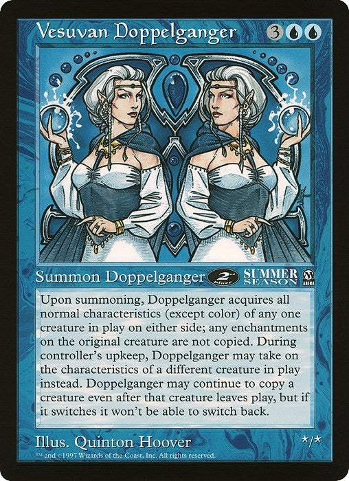 Image for Vesuvan Doppelganger (Arena League) [Oversize Cards] - Magic: The Gathering