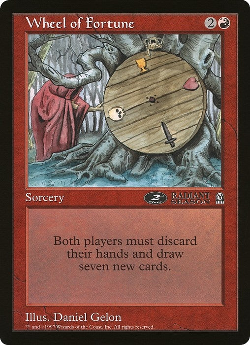 Image for Wheel of Fortune (Arena League) [Oversize Cards] - Magic: The Gathering