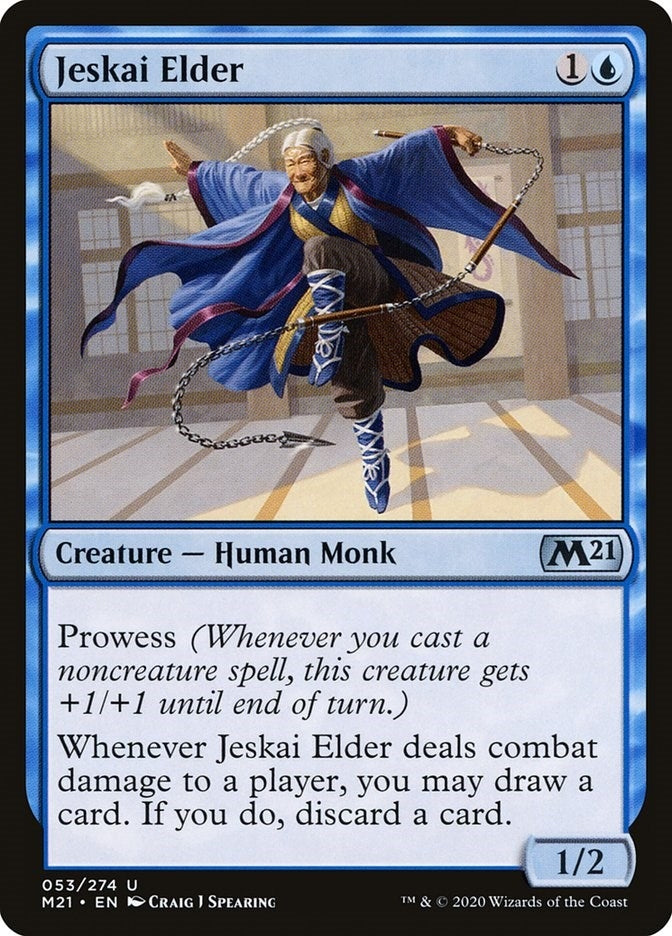 Image for Jeskai Elder (53) [Core Set 2021] - Magic: The Gathering