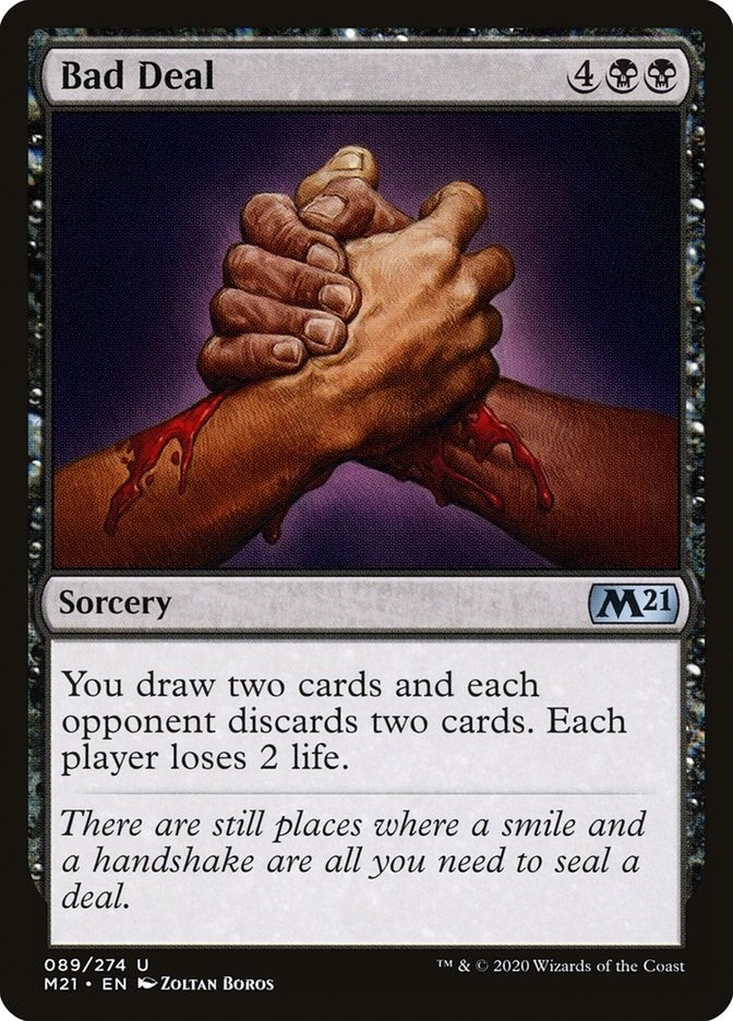 Image for Bad Deal (89) [Core Set 2021] - Magic: The Gathering