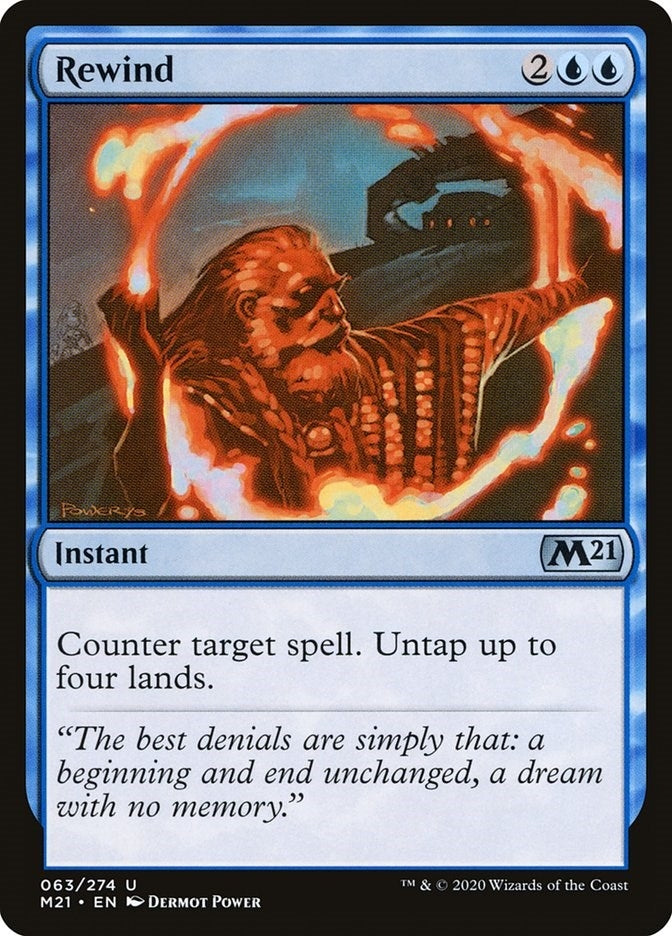 Image for Rewind (63) [Core Set 2021] - Magic: The Gathering