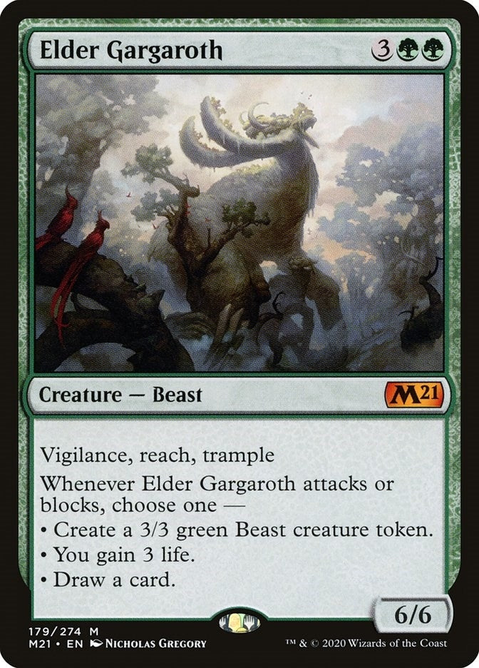 Image for Elder Gargaroth (179) [Core Set 2021] - Magic: The Gathering