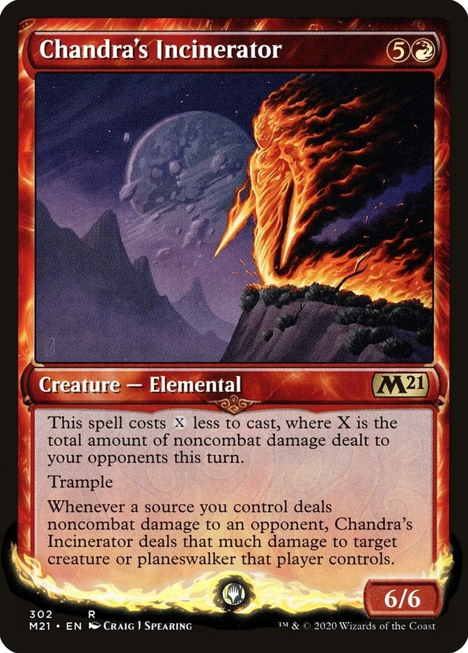 Image for Chandra's Incinerator (Showcase) (302) [Core Set 2021] - Magic: The Gathering