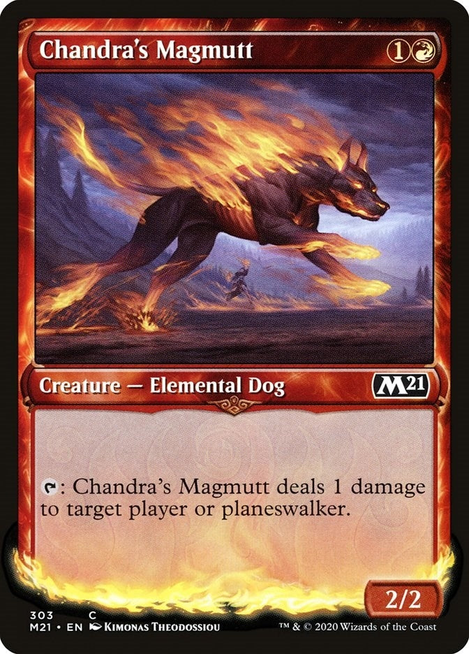 Image for Chandra's Magmutt (Showcase) (303) [Core Set 2021] - Magic: The Gathering