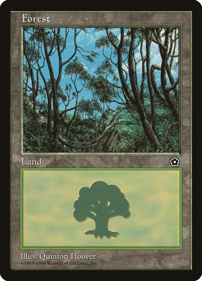 Image for Forest (153) (153) [Portal Second Age] - Magic: The Gathering