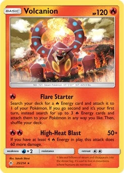 Image for Volcanion (025/214) [Deck Exclusives] - Pokemon