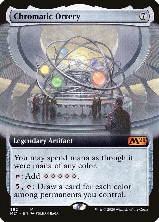 Chromatic Orrery (Extended Art) (382) [Core Set 2021]