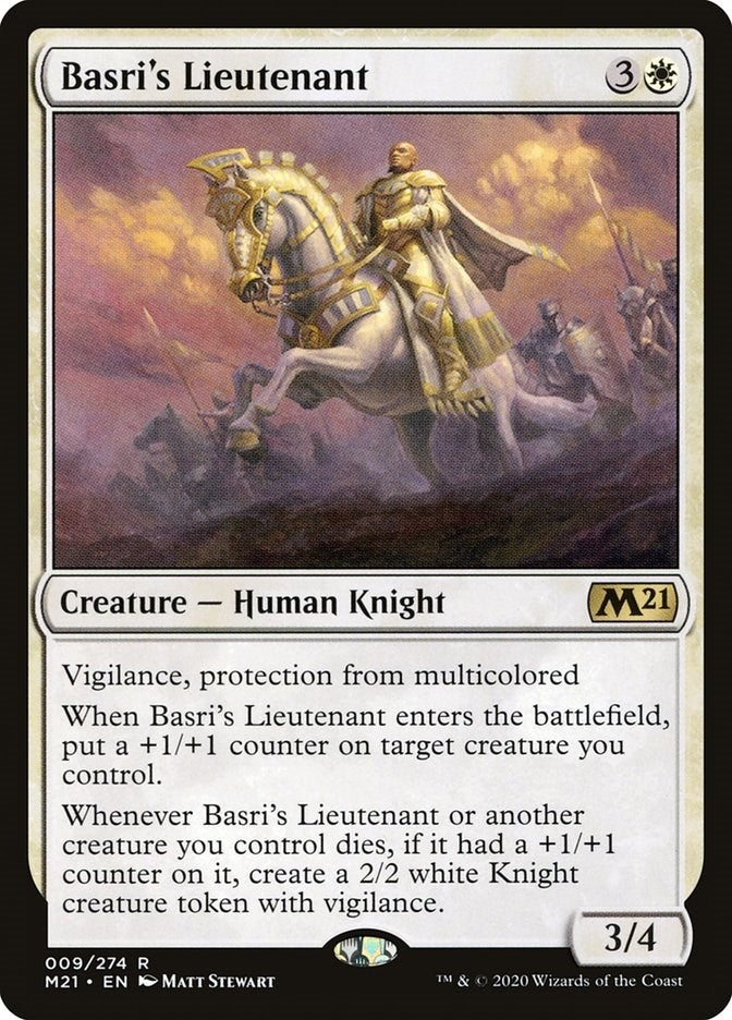 Image for Basri's Lieutenant (9) [Core Set 2021] - Magic: The Gathering