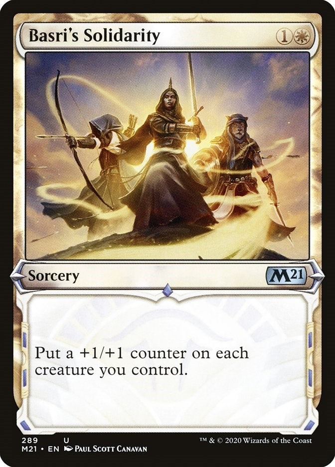 Image for Basri's Solidarity (Showcase) (289) [Core Set 2021] - Magic: The Gathering