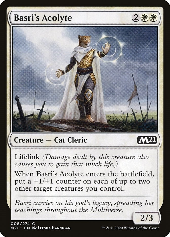 Image for Basri's Acolyte (8) [Core Set 2021] - Magic: The Gathering