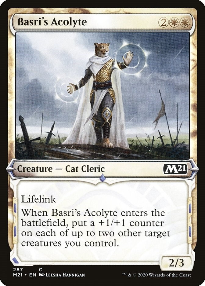 Image for Basri's Acolyte (Showcase) (287) [Core Set 2021] - Magic: The Gathering