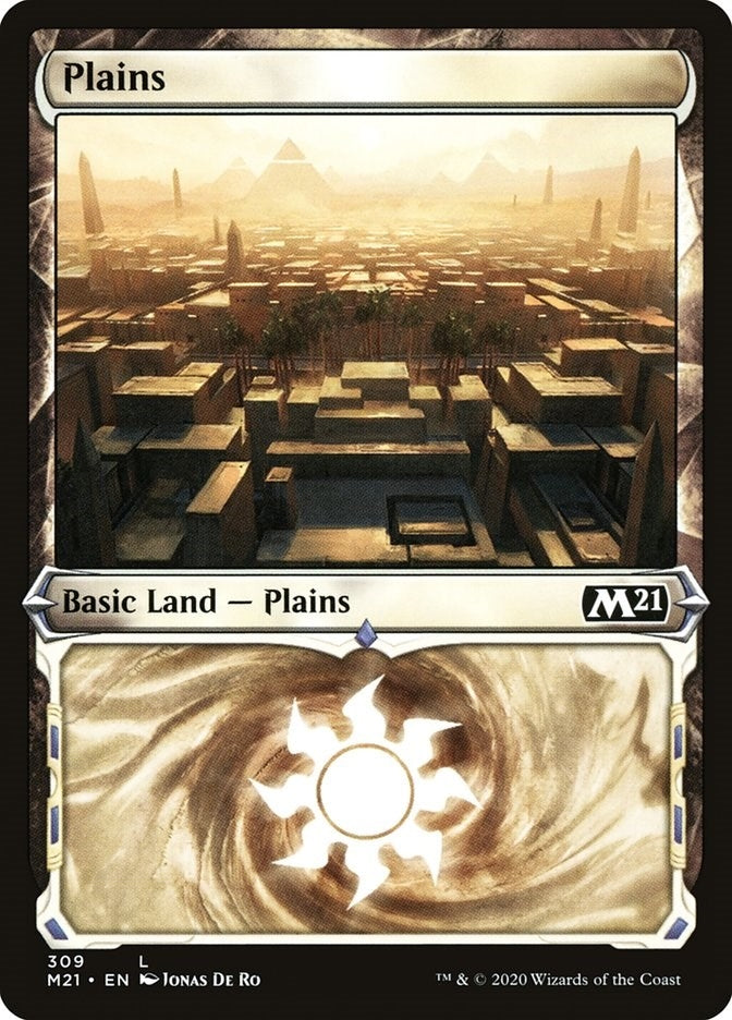Image for Plains (Showcase) (309) [Core Set 2021] - Magic: The Gathering