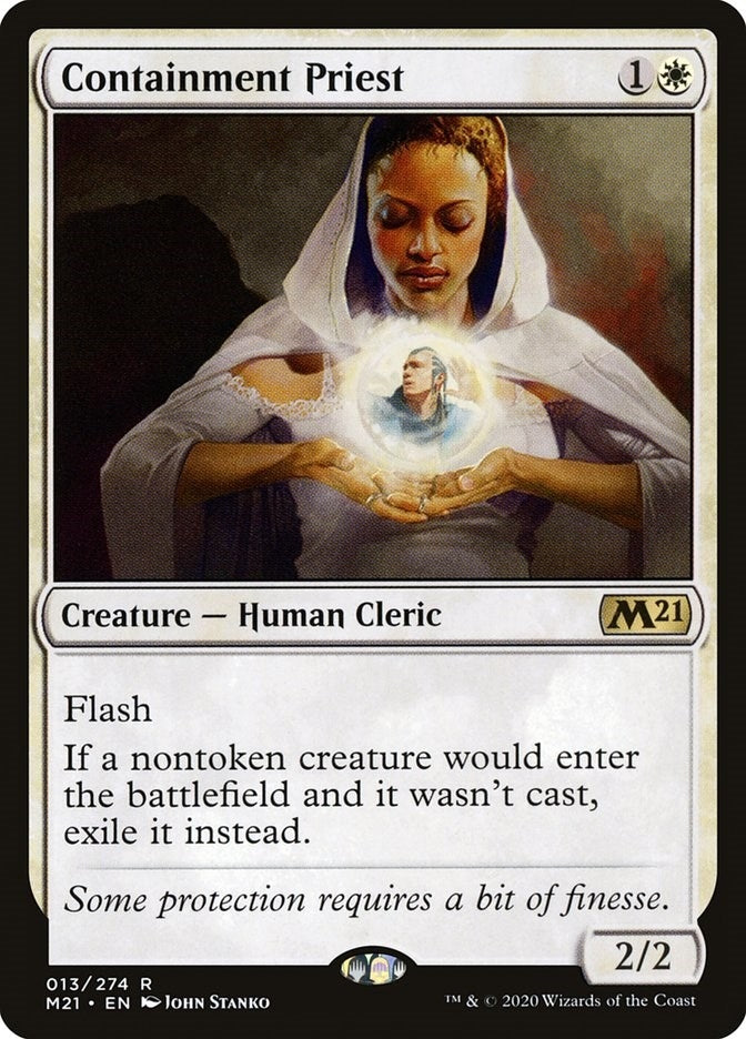 Image for Containment Priest (13) [Core Set 2021] - Magic: The Gathering