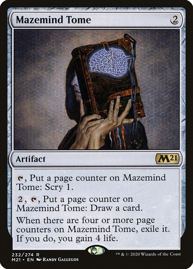 Image for Mazemind Tome (232) [Core Set 2021] - Magic: The Gathering