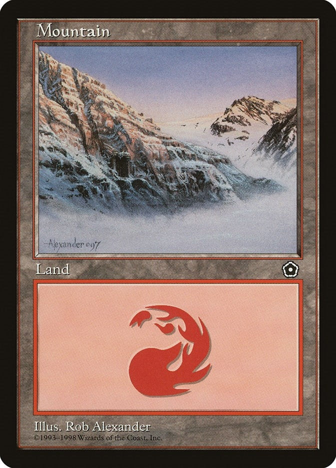 Image for Mountain (158) (158) [Portal Second Age] - Magic: The Gathering