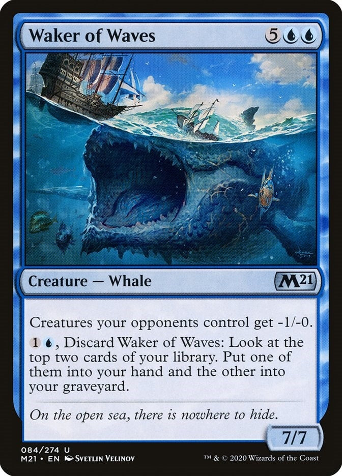 Image for Waker of Waves (84) [Core Set 2021] - Magic: The Gathering