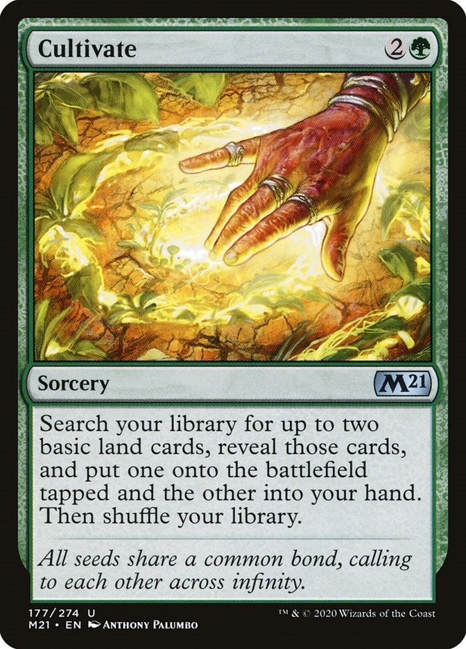 Image for Cultivate (177) [Core Set 2021] - Magic: The Gathering