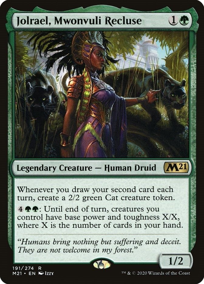 Image for Jolrael, Mwonvuli Recluse (191) [Core Set 2021] - Magic: The Gathering