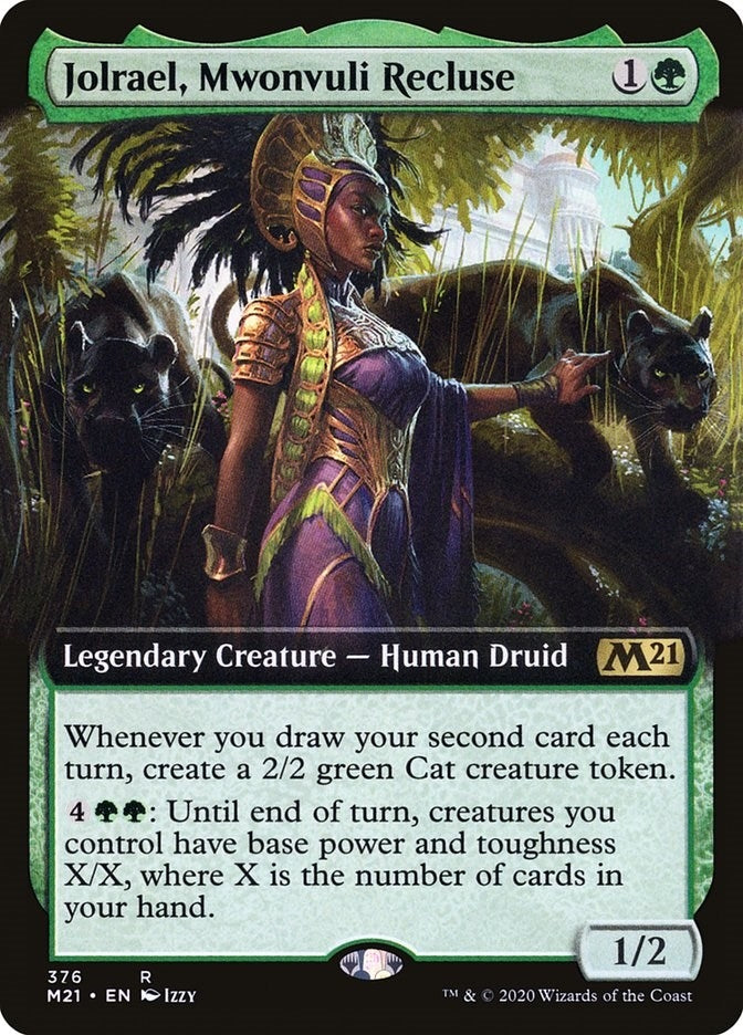 Image for Jolrael, Mwonvuli Recluse (Extended Art) (376) [Core Set 2021] - Magic: The Gathering