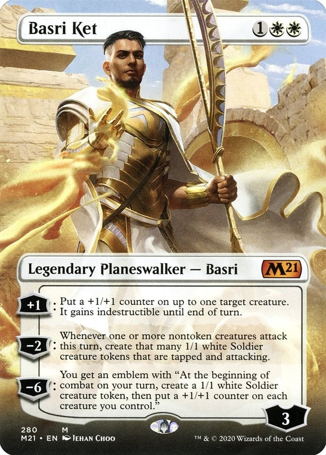 Image for Basri Ket (Borderless) (280) [Core Set 2021] - Magic: The Gathering