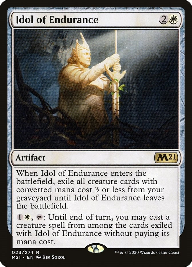 Image for Idol of Endurance (23) [Core Set 2021] - Magic: The Gathering