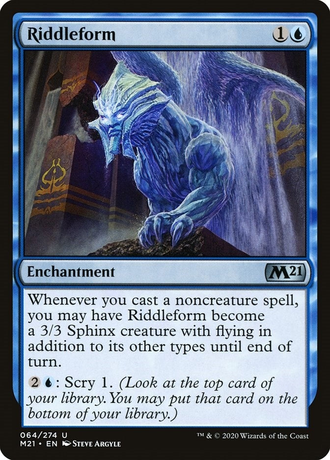 Image for Riddleform (64) [Core Set 2021] - Magic: The Gathering
