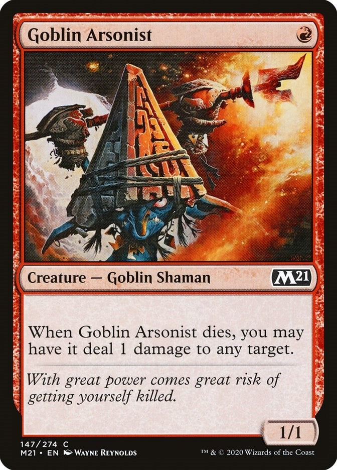 Image for Goblin Arsonist (147) [Core Set 2021] - Magic: The Gathering