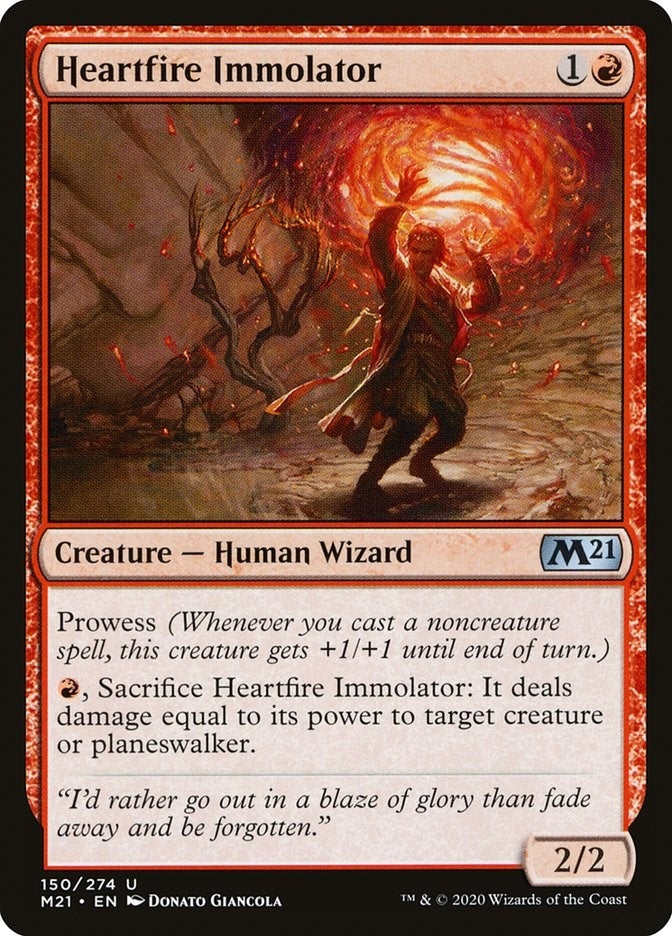 Image for Heartfire Immolator (150) [Core Set 2021] - Magic: The Gathering
