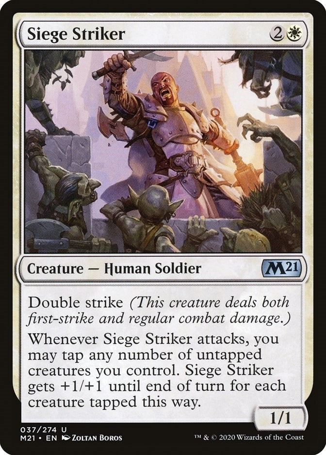 Image for Siege Striker (37) [Core Set 2021] - Magic: The Gathering