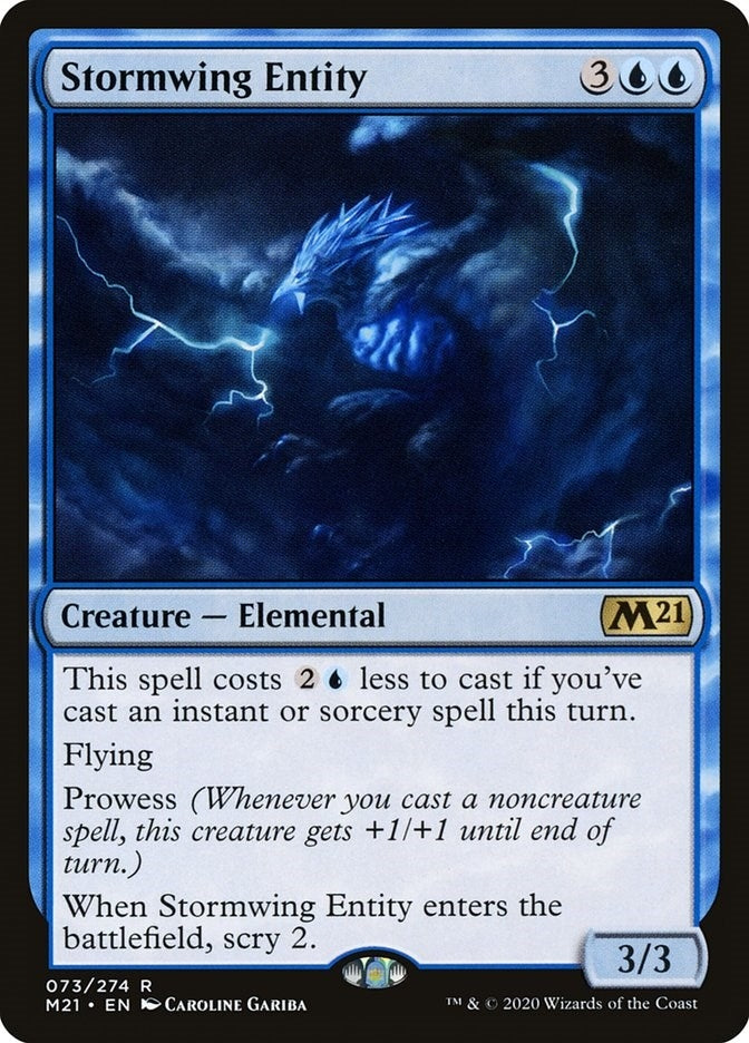 Image for Stormwing Entity (73) [Core Set 2021] - Magic: The Gathering