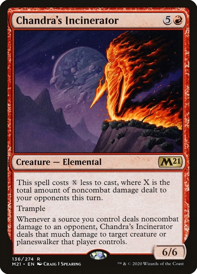 Image for Chandra's Incinerator (136) [Core Set 2021] - Magic: The Gathering
