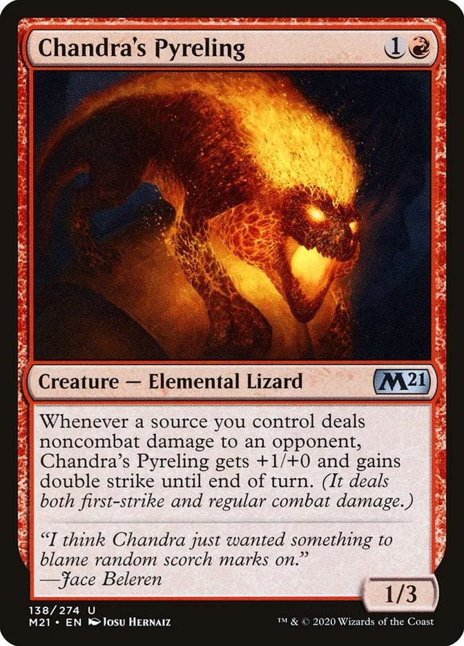 Image for Chandra's Pyreling (138) [Core Set 2021] - Magic: The Gathering