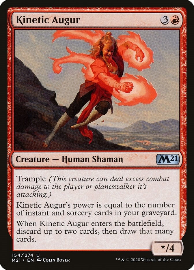 Image for Kinetic Augur (154) [Core Set 2021] - Magic: The Gathering