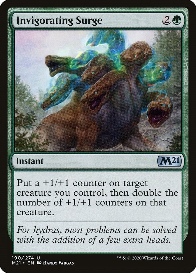 Image for Invigorating Surge (190) [Core Set 2021] - Magic: The Gathering