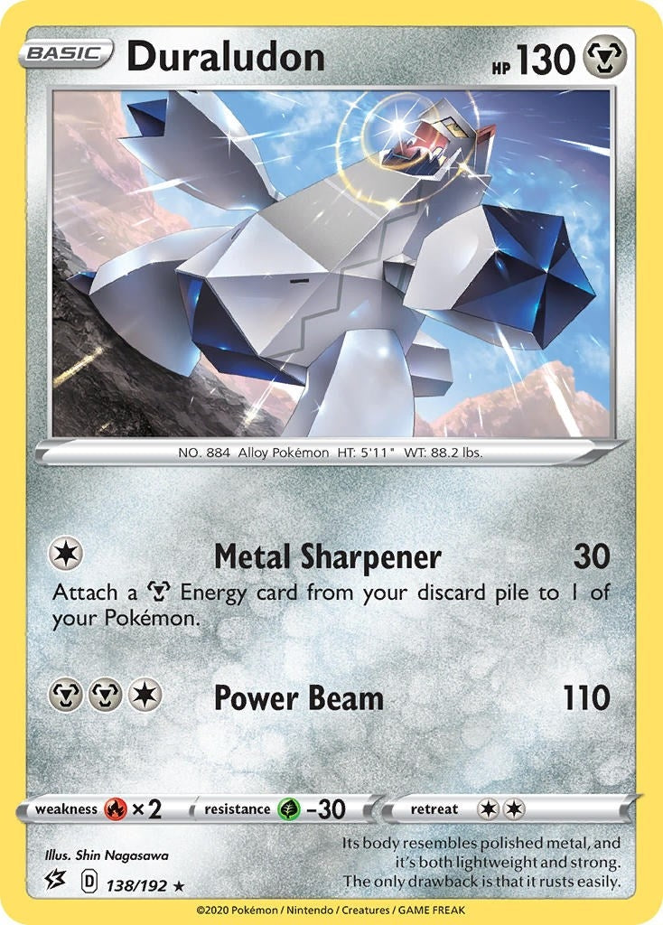 Image for Duraludon - 138/192 (SWSH Rebel Clash) (138/192) [Deck Exclusives] - Pokemon