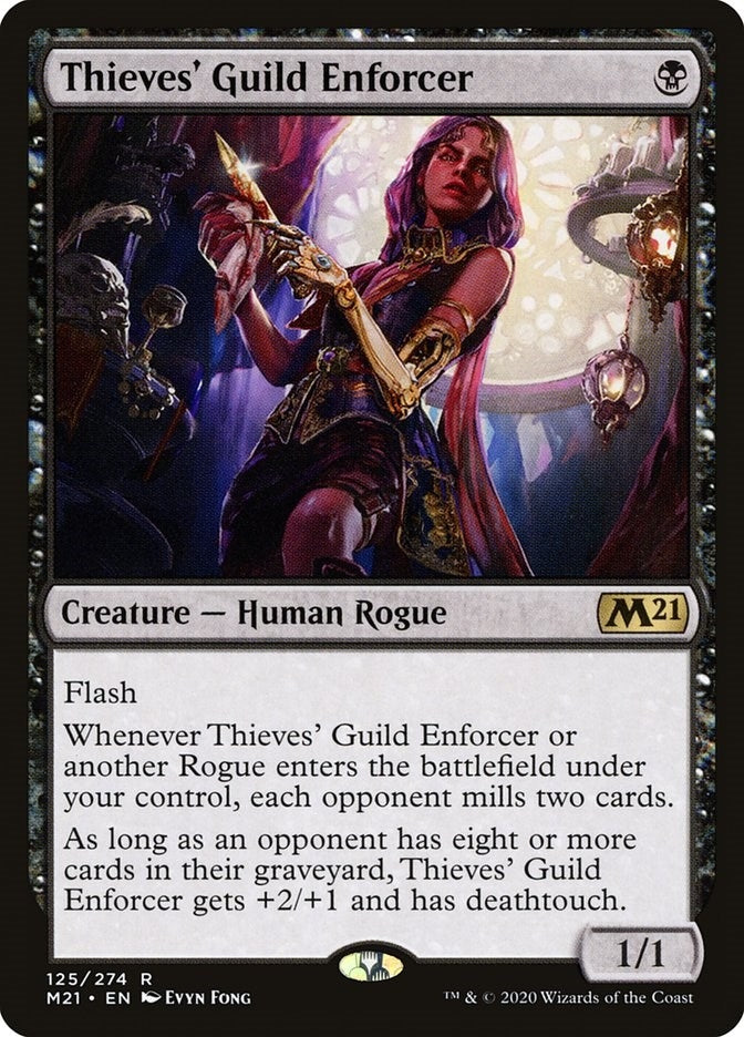 Image for Thieves' Guild Enforcer (125) [Core Set 2021] - Magic: The Gathering