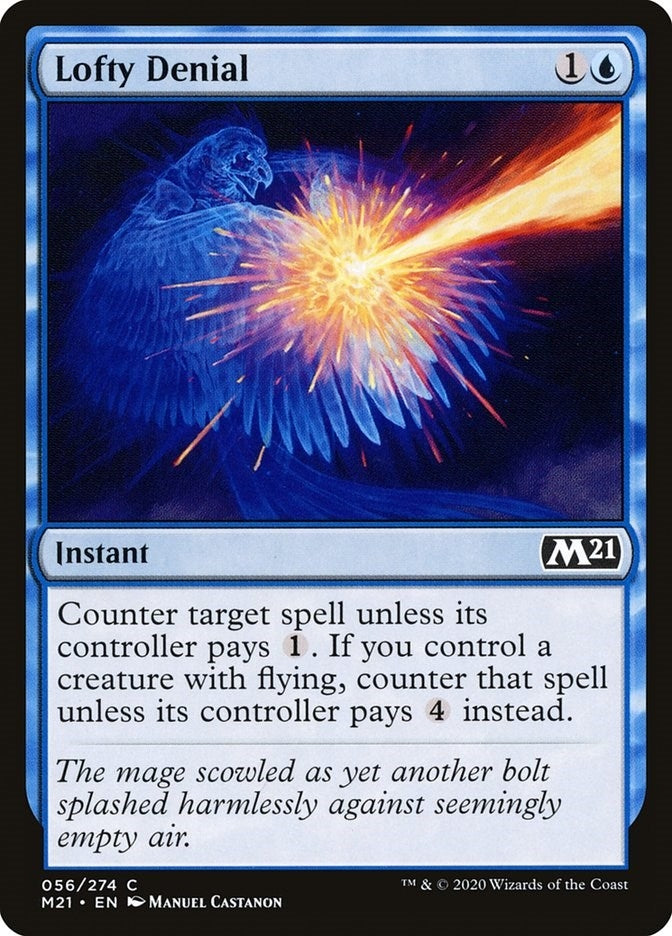 Image for Lofty Denial (56) [Core Set 2021] - Magic: The Gathering