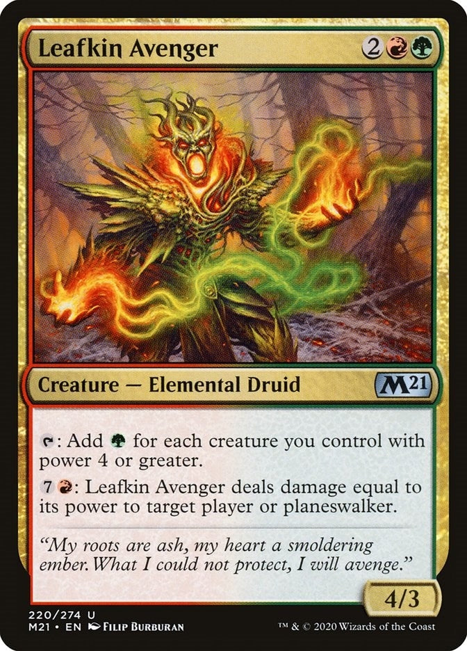 Image for Leafkin Avenger (220) [Core Set 2021] - Magic: The Gathering