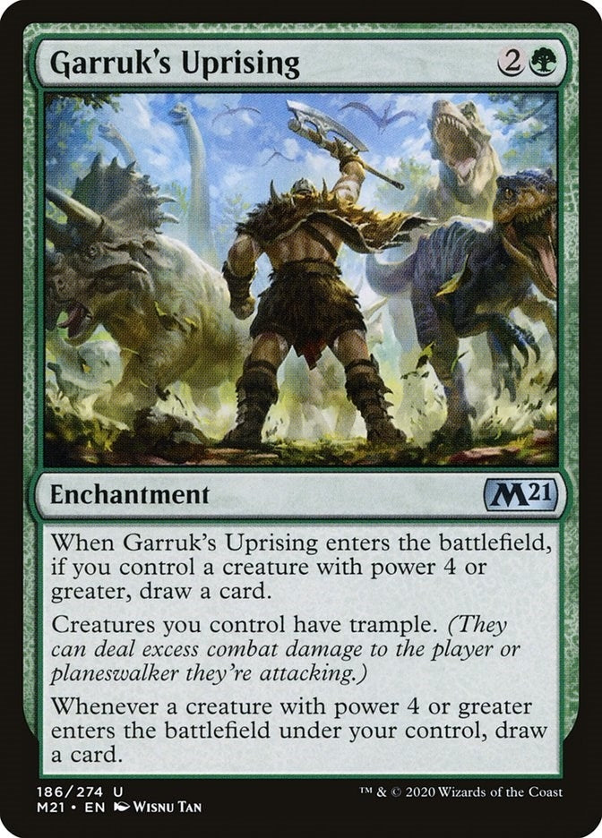 Image for Garruk's Uprising (186) [Core Set 2021] - Magic: The Gathering