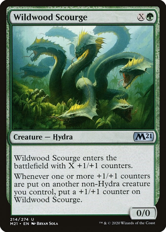 Image for Wildwood Scourge (214) [Core Set 2021] - Magic: The Gathering