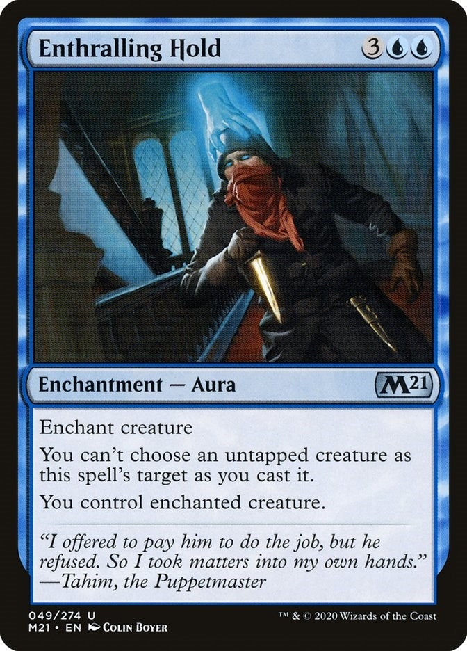 Image for Enthralling Hold (49) [Core Set 2021] - Magic: The Gathering