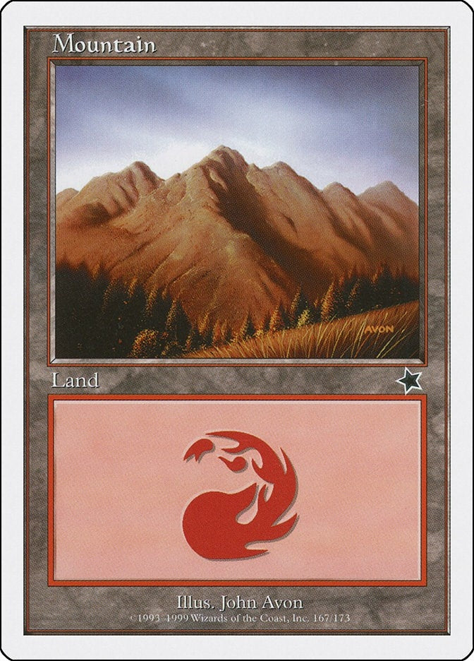 Image for Mountain (167) (167) [Starter 1999] - Magic: The Gathering