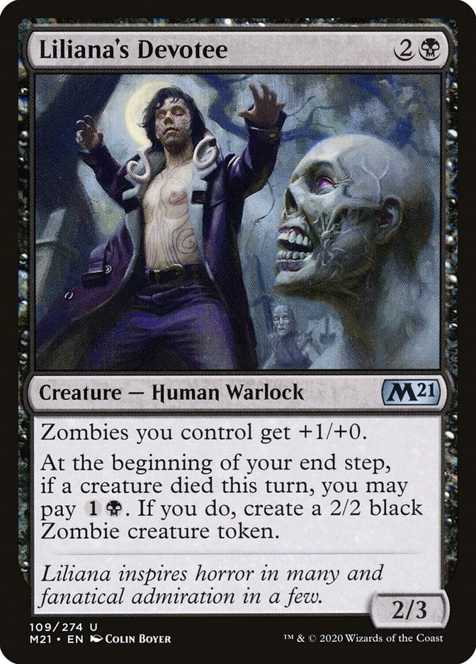 Image for Liliana's Devotee (109) [Core Set 2021] - Magic: The Gathering