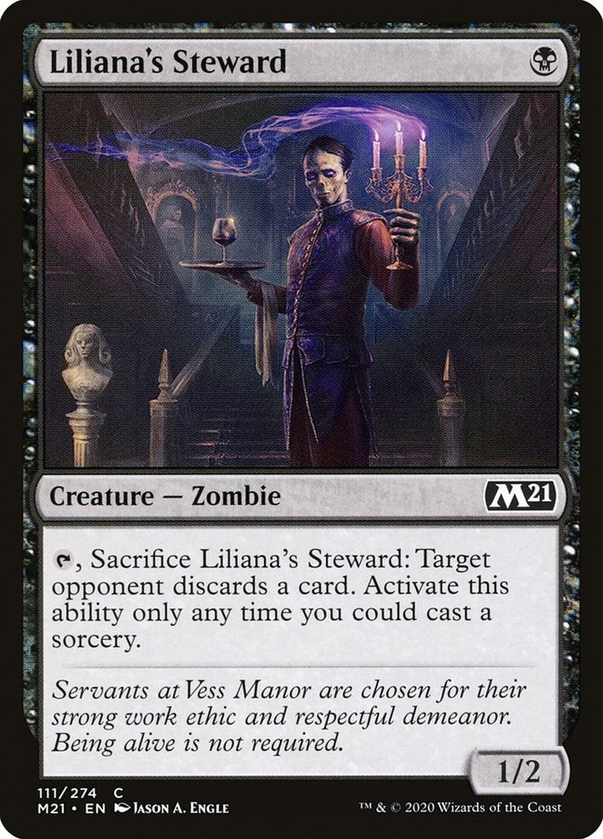 Image for Liliana's Steward (111) [Core Set 2021] - Magic: The Gathering